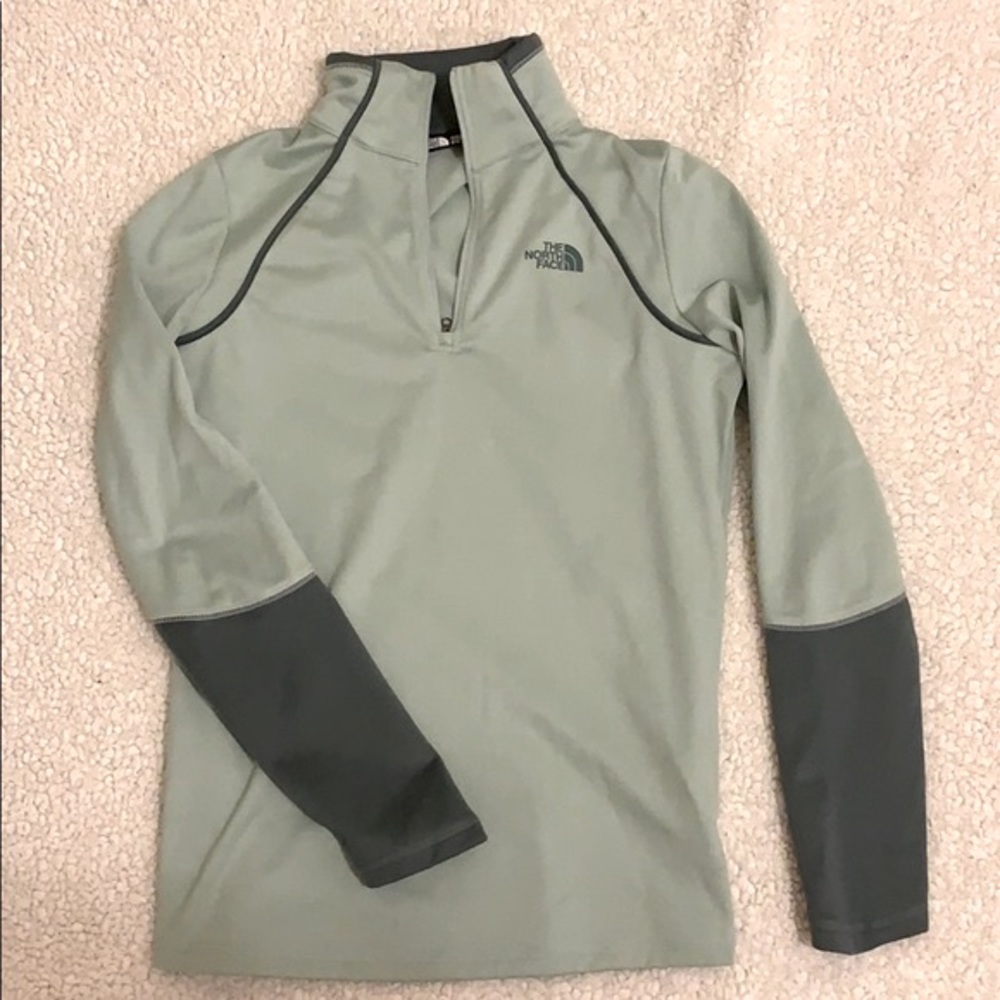 A Light Minty North Face Pullover - image 1
